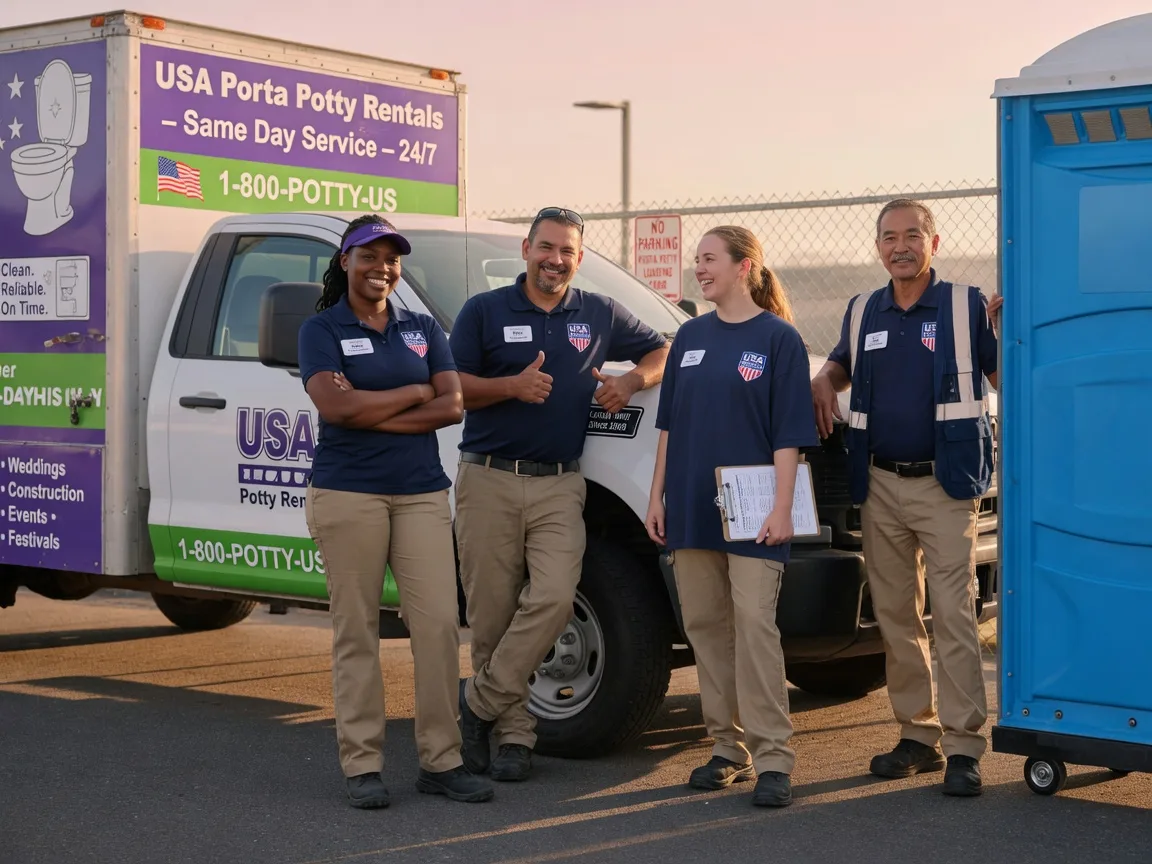 Porta Potty Rental company in Pelican Lake, WI